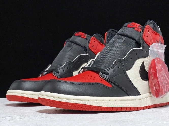Retro High Bred OG Jordan Air 1 555088-610 Toe 0802